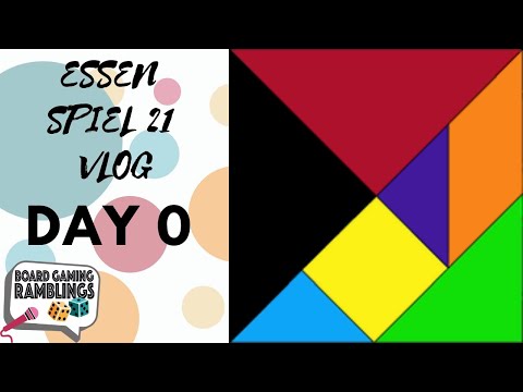 Essen Spiel 21 Vlog: Day 0