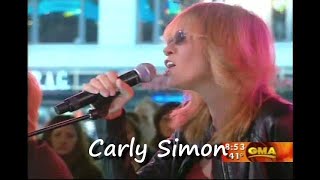 Carly Simon - Hold Out Your Heart 4-30-08 GMA Concert Series