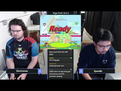 REAL Epoodle Vs. Electroman Giga HoG Era 3  WR3