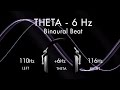 The Theta Auto suggestion Wave  - 1hr Pure Binaural Beat Session at ~(6Hz)~ Intervals
