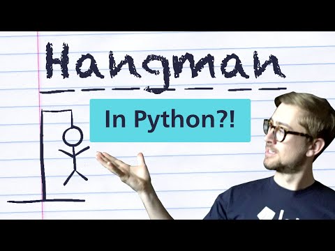 Hangman Game Python Beginners Project Tutorial