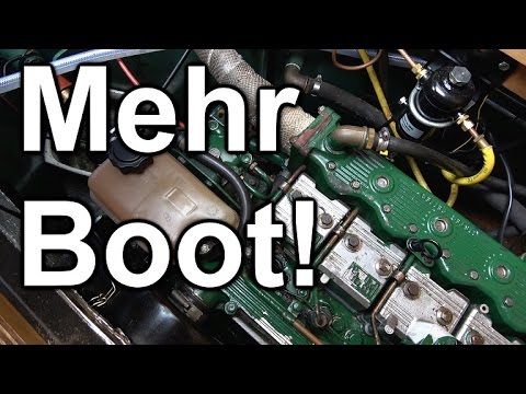 65. A detailed tour of a canal boat engine bay (plus bathroom and bedroom) - boat tour part 2