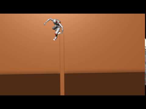 wall climbing animation