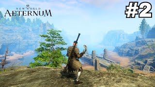 New World Aeternum - Let's Play Part 2: Reaching Level 20