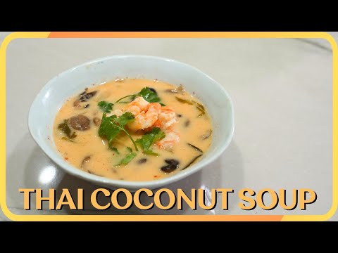 Thai Coconut Soup with Shrimp