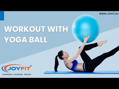 JoyFit Yoga Ball | Perfect Exercise Ball for Abs,Weight Loss and More I Buy perfect Stability Ball