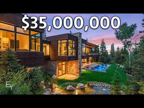 Touring the Most Expensive Mountain Home in Park City, UTAH
