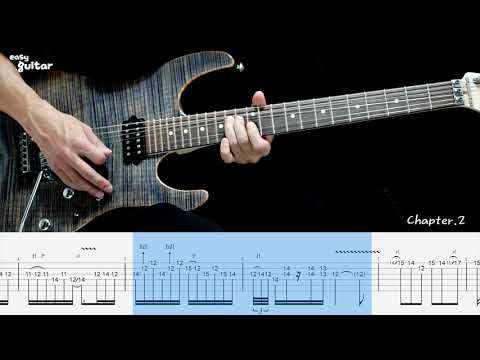 Metallica - Nothing Else Matters Guitar Solo Lesson With Tab(Slow Tempo)
