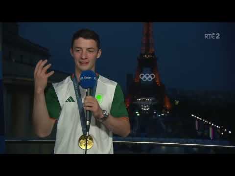 Paris 2024: 'The tears were flooding down my face' - McClenaghan reacts to gymnastics gold