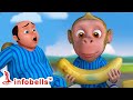 Lalaji Ne Kela Khaya Kela Khakar Munh Bichakaya Hindi Rhymes Infobells Hindirhymes Lalaji