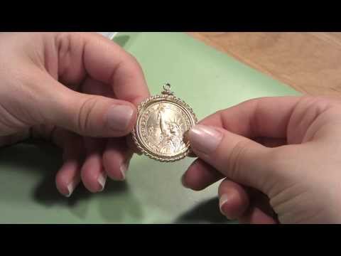 How to Mount a Coin Into a Coin Bezel Frame