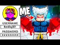 I HACKED Into A FANS ACCOUNT And Saw Something CRAZY Strongest Battlegrounds