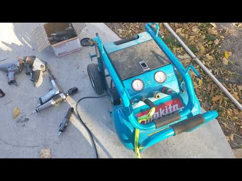 Makita MAC5200 3HP 5.2 gallon Portable Air Compressor Review 1 of 2