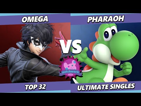 Patchwork 2025 - omega (Joker) Vs. Pharaoh (Yoshi) Smash Ultimate - SSBU