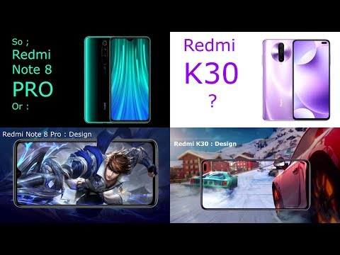 REDMI K30 VS REDMI Note 8 Pro || 1X1 differences