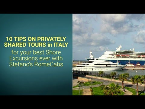 10 TIPS on Tour Sharing - your best Shore Excursions in Italy!