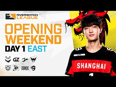 Overwatch League 2021 Season | Opening Weekend | Day 1 — East