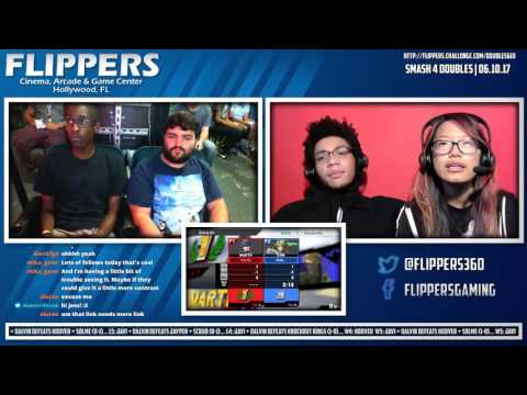 Flippers Weekly 6/10/17 - Losers Round 8 - Dalvin (Link) vs. Solme (Marth)