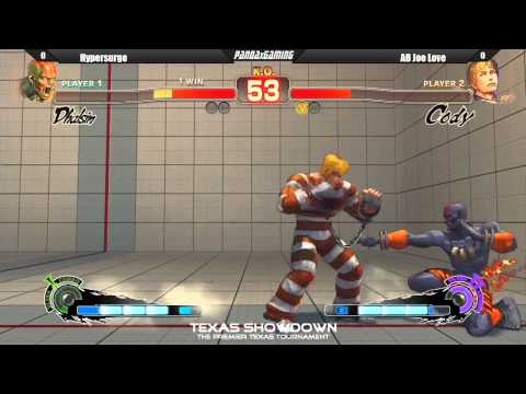 Hypersurge vs AB Joe Love - Super Street Fighter IV AE 2012 (Texas Showdown)