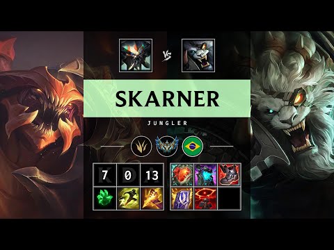 Skarner Jungle vs Rengar - BR Challenger Patch 25.12
