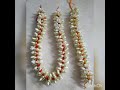 Flowers Garland Kuchu Dindu Making Mamtha Presented By Vasavisisters