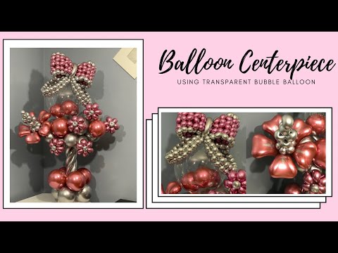 Декоративный воздушный шар с пузырьками своими руками / Воздушный шар на день рождения для девочек / Прозрачный воздушный шар с пузырьками / Мастер-класс по созданию воздушного шара
