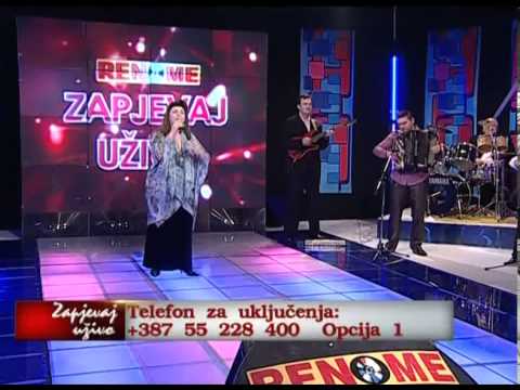 Snezana Djerdan - Nema raja bez rodnoga kraja - (Live) - Zapjevaj uzivo - (Renome 09.01.2009.)