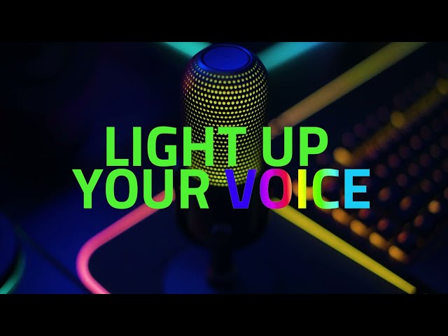 Razer Seiren V3 Chroma Micrófono de Condensador para Streaming Negro video