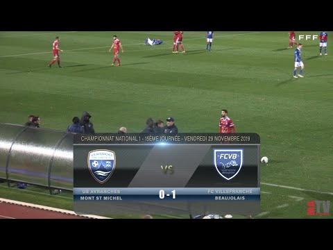 Foot - US Avranches vs Villefranche 29/11/2019