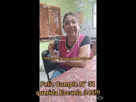 Video corto Cumple 31 de la EP N° 345, Lamarque, Río Negro. 