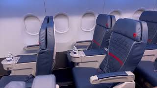 FIRST CLASS SEATS A320-200 DELTA AIRLINES | Short Domestic Flight ATL - OKC | Seat Configuration