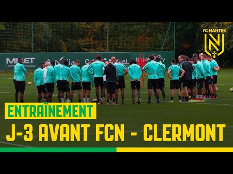 Groupe pro : J-3 avant FC Nantes - Clermont Foot 63