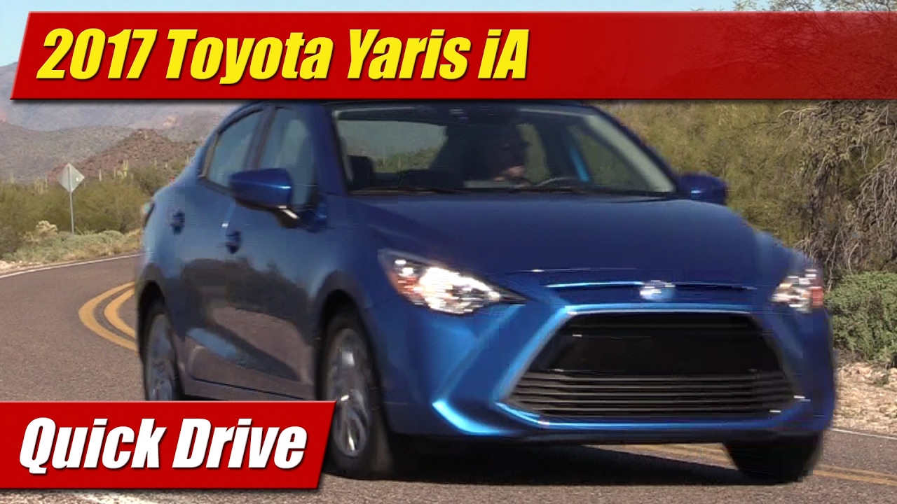 2017 Toyota Yaris iA: Quick Drive
