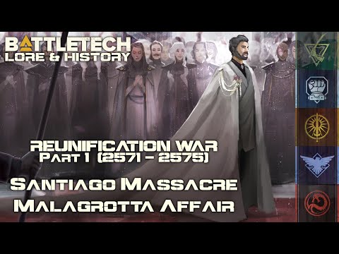 BattleTech Lore & History - Reunification War: Introduction & Malagrotta Affair (MechWarrior Lore)