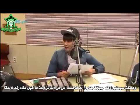 [Arabic Sub] 130413 Heo Young Saeng - SuJu Kiss The Radio with Girl's Day