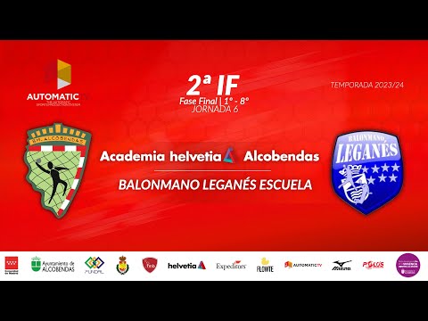 2ª IF | ACADEMIA HELVETIA ALCOBENDAS - BALONMANO LEGANÉS ESCUELA