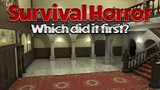 Which Survival Horror did it first?