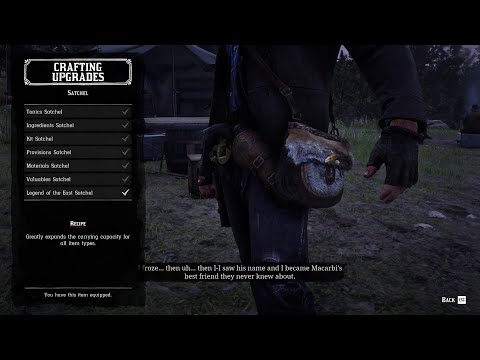 Steam Community :: Guide :: 'Legend Of The East Satchel' - Guide Craft All Satchels - RDR2