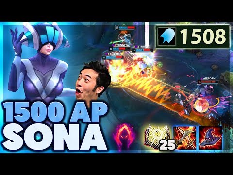 CRAZIEST ULTIMATE EVER | THIS DAMAGE IS INSANE | 1500AP SONA - BunnyFuFuu