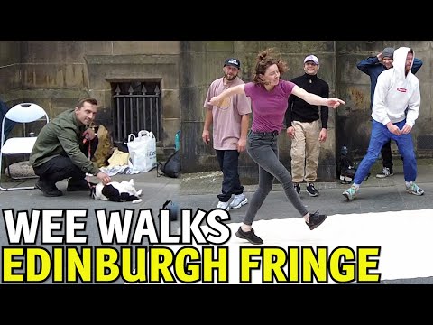 Walking Through The Fringe Festival - Edinburgh Scotland | August 2022