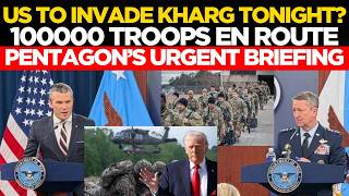 Download lagu IRAN LIVE | US To Invade Kharg Island TONIGHT? Massive Troop Deployment Underway In Middle East mp3