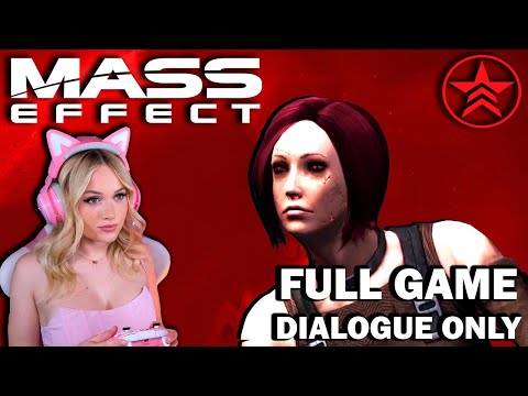 Mass Effect 1 Full Renegade Playthrough | Dialogue & Cutscenes Only | Insanity | Legendary Edition