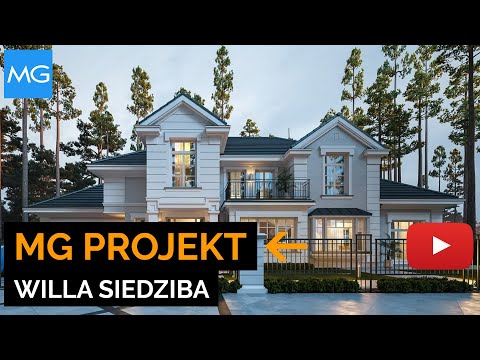Projekt domu Willa Siedziba MG Projekt - 282,66 m2