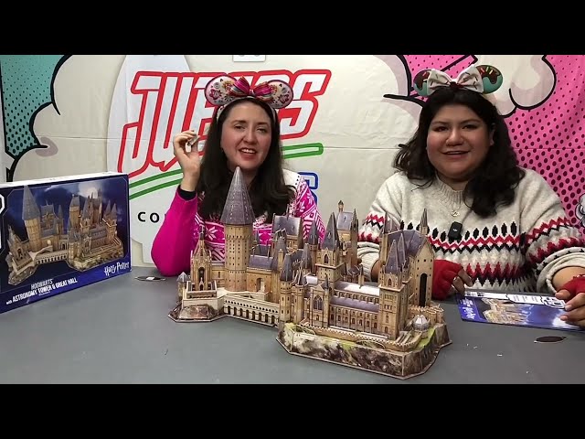 Vídeo relacionado con 4D Build - Puzzle 3D Harry Potter Castillo Hogwarts - Rompecabezas 3D Juego Construcción - Puzzles para Adultos y Niños - Juegos de Mesa Niños 12 Años +