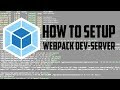 Webpack How To Setup Webpack Dev Server Ready For Npm Vuejs Single Page Applications