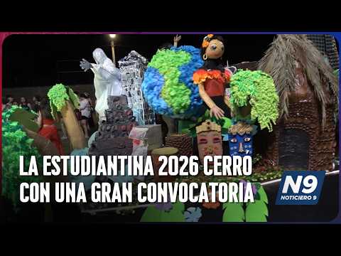 VILLA ÁNGELA COLORIDO DESFILE DE CARROZAS