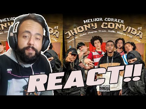 REACT: McJhony Convida #1 “ MELHOR CORRER “ Jhony Mc, Spike, Magrão, Prado, Mofita, Magrão XRE & CMK