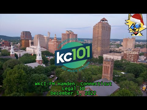 KC101 | WKCI-FM Hamden, Connecticut Legal/TOTH ID (12/5/22)