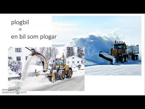 Se upp för snö och halka: ordförråd