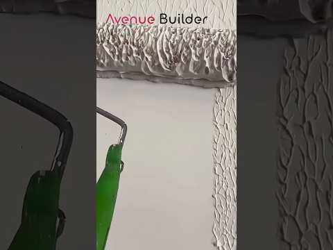 Roller paint texture technique | #wallpaints #paint #interiordesign #diy #asmr #shortsfeed